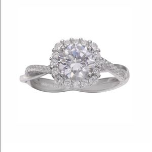 PRIMROSE Sterling Silver Engagement Ring